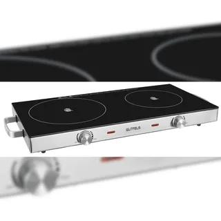 Gutfels Doppel-Kochplatte COOK 4010 weiß