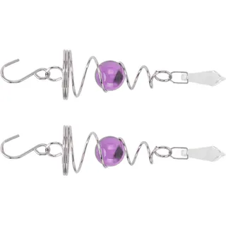 Windspiel,Windspiel für draußen,Gazing Ball Spiralschwanz Windspinner,Gazing Ball Spiralschwanz Windspinner Stabilisator,Edelstahl Windspiel,Spiral Windspiel,Rotierende Windspiele