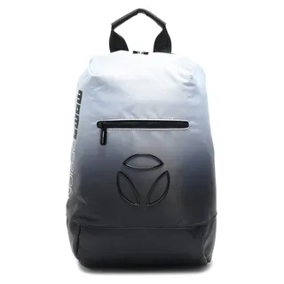 Momo Design Rucksack Herren Zweifarbig mit Reißverschluss 32x40x16 cm Schwarz Black and White UNICA MO-05CC-BIANCO+NERO - Bunt