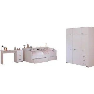 Parisot "Sleep 42", Set, 4 Stk. tlg. Rückwände der Fächer am Bett drehbar,