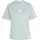 T-Shirt ADIDAS SPORTSWEAR ESSENTIALS 3-STREIFEN COTTON Damen Gr XL sage weiß Obermaterial 100 Baumwolle normal Rundhals Shirts T-Shirt