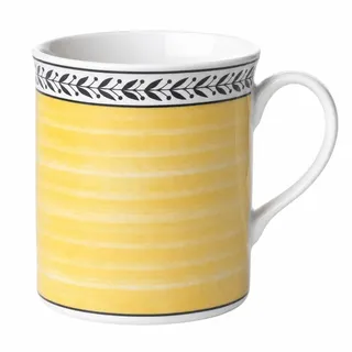 Villeroy & Boch Kaffeebecher Audun Fleur 0,3 l Gelb 3 St.