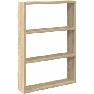 vidaXL Wandregal Sonoma-Eiche 43x9x60 cm Holzwerkstoff