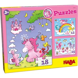 HABA Puzzles Einhorn Glitzerglück