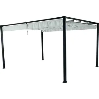 Siena Garden Sky 4 x 3 m inkl. 4 Seitenteile Anthrazit/Hellgrau