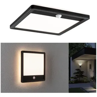 Paulmann Lamina PIR 94665 LED-Außenwandleuchte mit Bewegungsmelder 15W Schwarz