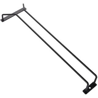 Diano Weinglas-Halter, unter dem Schrank, für Stielgläser, 40,5 cm, Schwarz