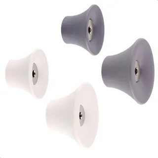 Wagner Garderobenhaken Tulip Hellgrau/Dunkelgrau