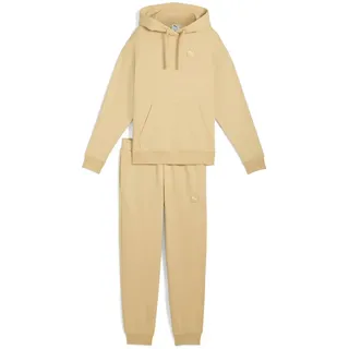 Puma Loungewear Fleece Jogginganzug Damen schwarz M