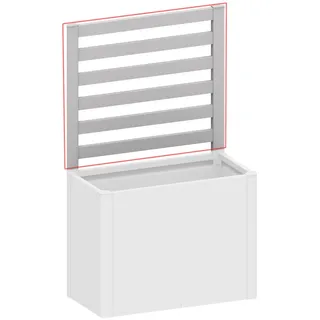 Biohort Rankgitter 102 x 0 x 91 cm Silber