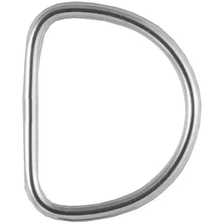 Dive Rite Stahl D-ring Aus Edelstahl 5 Cm 10 Einheiten - Silver - One Size