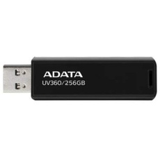 ADATA 256 GB Flash-Laufwerk USB3.2 UV360 schwarz mit verschiebbarem USB-Anschluss