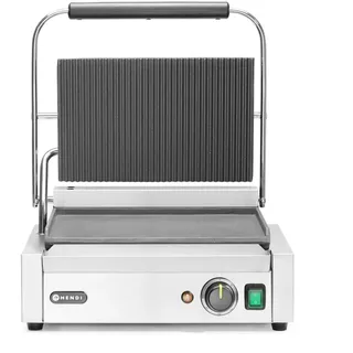 HENDI Kontaktgrill 2023 schwarz