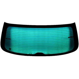 PROPOSTEONLINE Heckscheibe hergestellt für Mercedes C-Klasse W203 2000 Grün mit TV-Antenne 5351BGPEGJX 2037403457