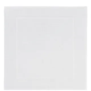 Aquanova Badematte , Weiß , Textil , Uni , quadratisch , 60x60 cm , für Fußbodenheizung geeignet, rutschfest , Heimtextilien, Badtextilien, Badematten