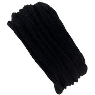 Magic Hairband, Dread Wrap, Schlauchschal, Mütze, Loopschal schwarz | Elastischer Loop, vielseitig tragbar, Umfang 42 cm, Breite 60 cm, ideal für Frauen, aus Baumwolle und Elastan.