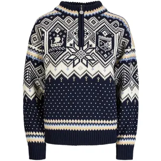 Dale of Norway VM Trondheim Sweatshirt Navy/OffWhite/Sandmelange M
