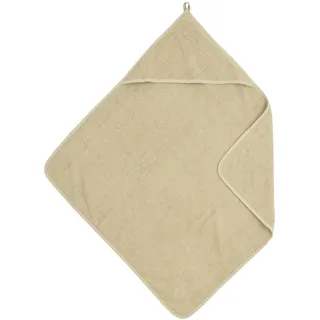 Meyco Baby Kapuzenbadehandtuch Frottee - 75x75cm - Babyhandtuch - 100% Baumwolle - Oeko Tex Zertifiziert - kuschelig weich - feuchtigkeitsabsorbierend & schnell trocknend - Uni - Sand