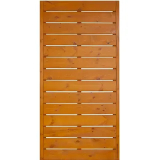 Sichtschutzzaunelement Faro Pinie lackiert 180 cm x 90 cm