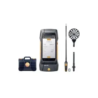 Testo 400 - Strömungs-Set mit 16 mm-Flügelradsonde Umweltmesstechnik-Set Temperatur, Druck -4