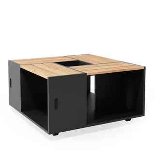 Vicco Couchtisch Anton Anthrazit Kaffeetisch Ablage