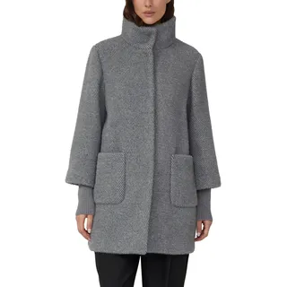 S.Oliver BLACK LABEL Damen 2171596 Outdoor Jacke, Grey/Black, 36 EU