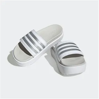 adidas Adilette Platform Cloud White/Zero Metalic/Grey One 44