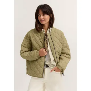 Bomberjacke BUGATTI "LightSeries", Damen, Gr. 36, 130, moos, 100% Polyamid, unifarben, regular fit, Jacken Bomberjacke, leicht & daunenfrei