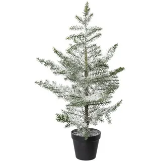 Creativ deco Künstlicher Weihnachtsbaum beschneit 64 cm
