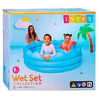 Intex Aufblasbarer Pool Mit Gewelltem Rand 575l 168x45 Cm - Multicolor - One Size