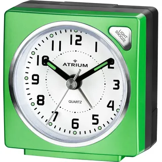 Atrium Quarzwecker »A903-3« Wecker, Reisewecker, Geschenkidee, Schlafzimmer, schleichende Senkunde, grün