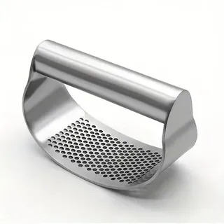 VIER Knoblauch Presse Edelstahl Knoblauchpresse Knoblauchzerkleinerer Knoblauchzerkleinerer Knoblauchpresse Küchenwerkzeug MONOBLOCK
