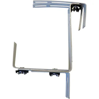 Siena Garden Blumenkastenhalter 3-fach verstellbar Weiß