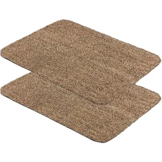 Entra Saugstark 2er Set ca.60x75cm C.03 beige - Beige