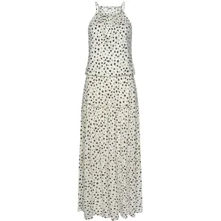 Buffalo Maxikleid Weiß bedruckt 38