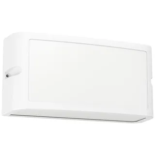 EGLO Außenleuchte Aluminium L22 x H11 x AL9 cm 1 Stk. weiß