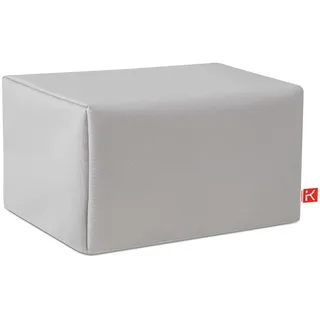 Konsimo RAMBE Gartentisch Abdeckung 200 x 100 x 20 cm Hellgrau