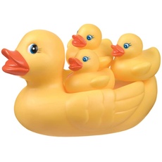 Bild – wasserdicht-schmutzfrei, ab 6 Monaten, Bath Duckie Family, 4-teilig
