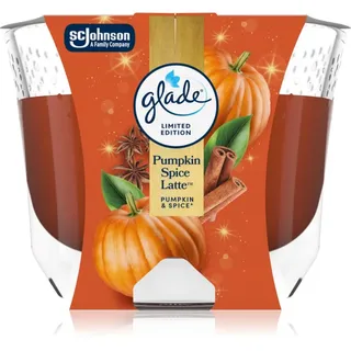 GLADE Pumpkin Spice Latté Duftkerze 204 g
