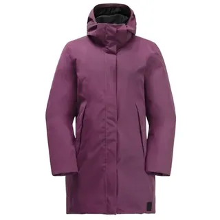 Jack Wolfskin Damen Salier Wintermantel berry jam XS