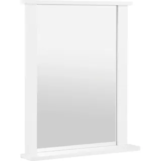 Spiegel WELLTIME "Aalborg", weiß, B:65cm H:78cm T:12cm, Spiegel, Spiegel, Badspiegel im Landhaus-Stil, Breite 65 cm