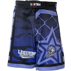 MMA-Shorts „Mohicans“ - Gr. L = 180 cm, schwarz-blau
