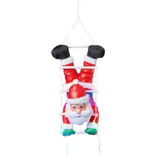 Bonetti Weihnachtsmann kopfüber 110 cm bunt