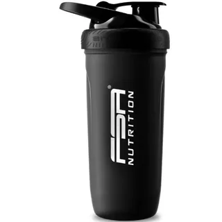 FSA Nutrition Protein Shaker Edelstahl Flaschen 1 St Schwarz