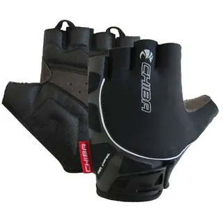Chiba Air Chanel Fahrrad Handschuhe kurz schwarz 2017: Größe: S (7)