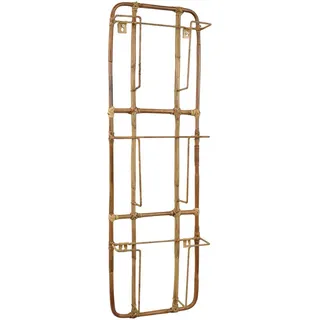 Loft42 Zeitschriftenständer Bako Schwarz , Metall , 30x96x10 cm , Wohnzimmer, Kleinmöbel, Zeitungsständer