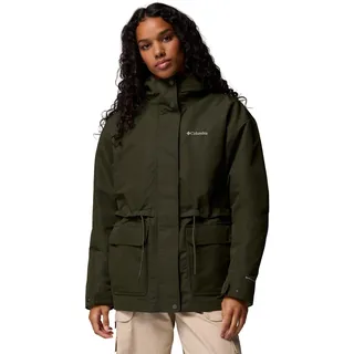 Columbia Drop Ridge II 3-in-1-Jacke, Dynamisches Design, Wärmereflektierend, Anpassbare Passform, Kuscheliges Sherpa, Regenschutz - Damen