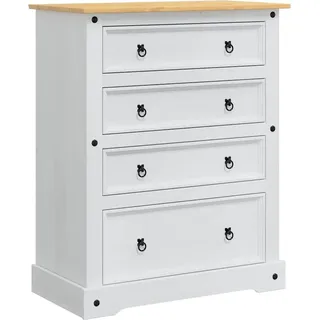 Aufbewahrungs-Truhen mit Speicher Corona Weiß 92 x 48 x 114 cm - Weiß