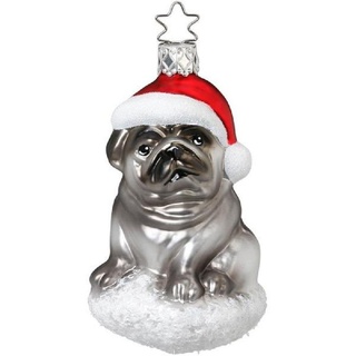 Inge‘s Christmas Decor Inge Glas Christbaumschmuck Hund Mops