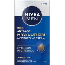Bild von MEN Hyaluron Anti-Age Anti-Faltencreme mit Hyaluronsäure für Männer 50ml